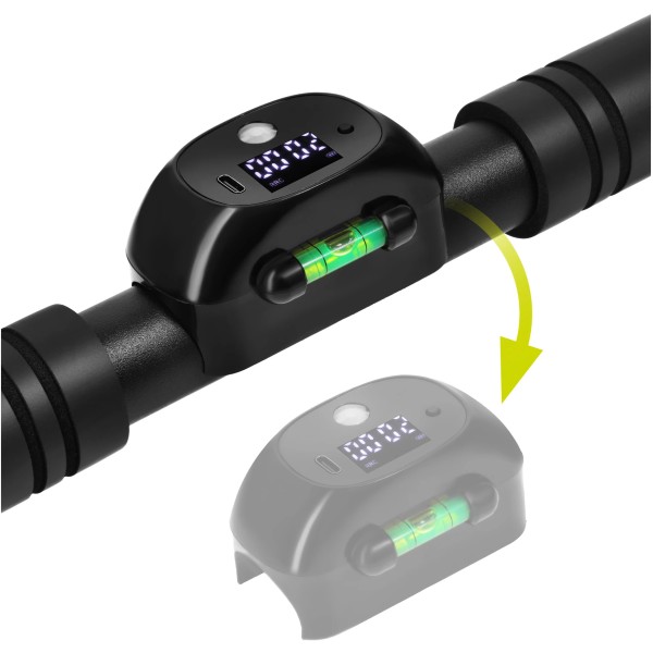 Турнік розсувний у двері HMS DD500 з лічильником, 77–95см