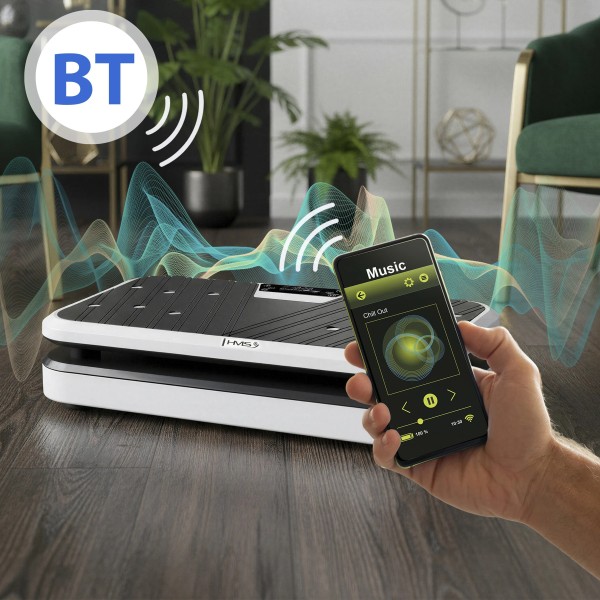 Вібраційна платформа HMS SVP09 з еспандерами та упорами