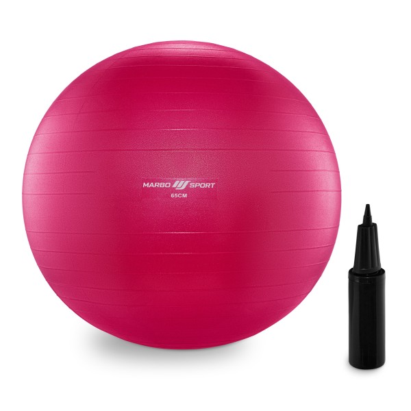 Гімнастичний м'яч Marbo Sport, (65см), рожевий