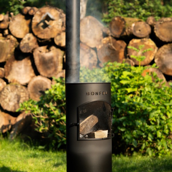 Садовий камін-гриль BonFeu BonGiano LP, іржа