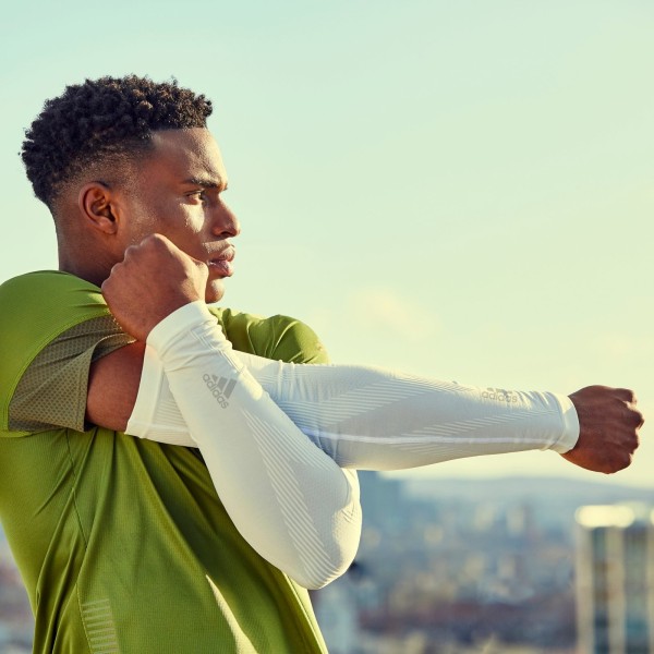 Компресійні рукави Adidas, L/XL, білі