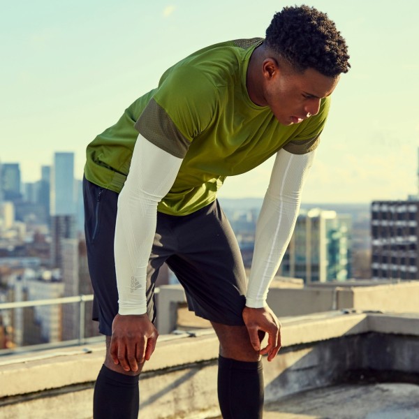 Компресійні рукави Adidas, L/XL, білі