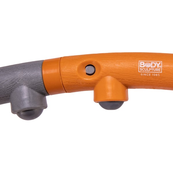 Хула-хуп з масажними виступами Body Sculpture BB 6430, сіро-помаранчевий