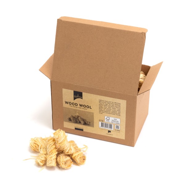 Розпалка з деревної вовни BonFeu, 0,7 кг