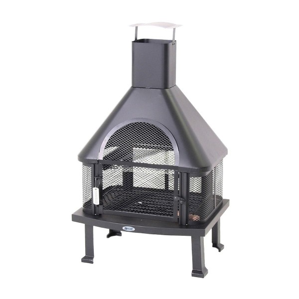 Садовий камін з грилем HEAT Outdoor Living Saga