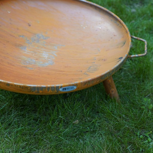 Садова чаша для багаття з ніжками HEAT Outdoor Living, кругла, 60 см, іржа
