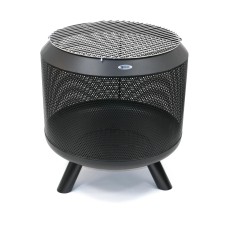 Садовий кошик для багаття з грилем HEAT Outdoor Living Fire Drum, 54 см