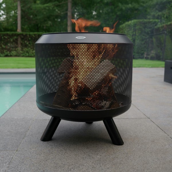 Садовий кошик для багаття з грилем HEAT Outdoor Living Fire Drum, 54 см