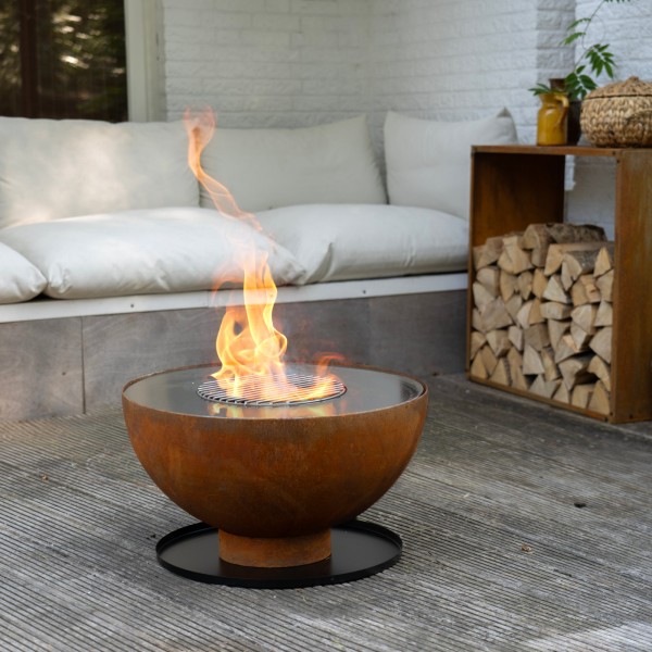 Садова чаша для багаття з грилем і планчою HEAT Outdoor Living Gystad