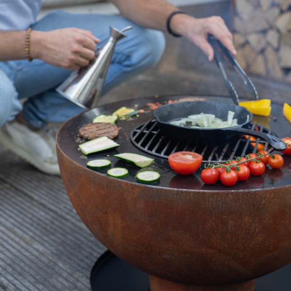 Садова чаша для багаття з грилем і планчою HEAT Outdoor Living Gystad