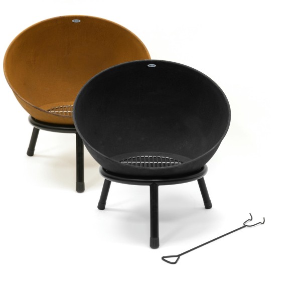 Садова чаша для багаття на тринозі HEAT Outdoor Living Kappa, з нахилом, 56 см