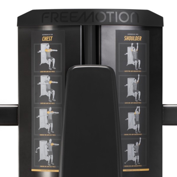 Професійний тренажер Freemotion Genesis DS для грудних м’язів і плечей