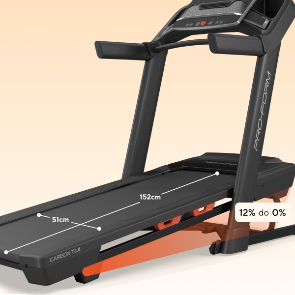 Бігова доріжка складана ProForm Carbon TLX