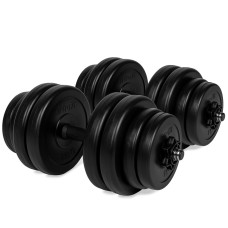 Гантелі розбірні вінілові VirtuFit, 2×14 кг