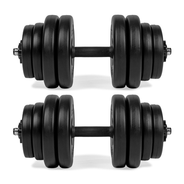 Гантелі розбірні вінілові VirtuFit, 2×14 кг