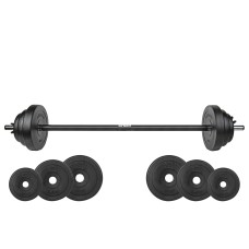 Фітнес-штанга VirtuFit з вініловим покриттям, 20 кг