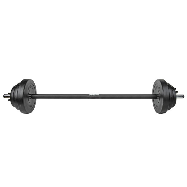 Фітнес-штанга VirtuFit з вініловим покриттям, 20 кг