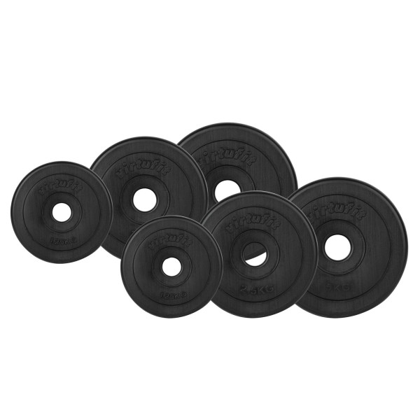 Фітнес-штанга VirtuFit з вініловим покриттям, 20 кг