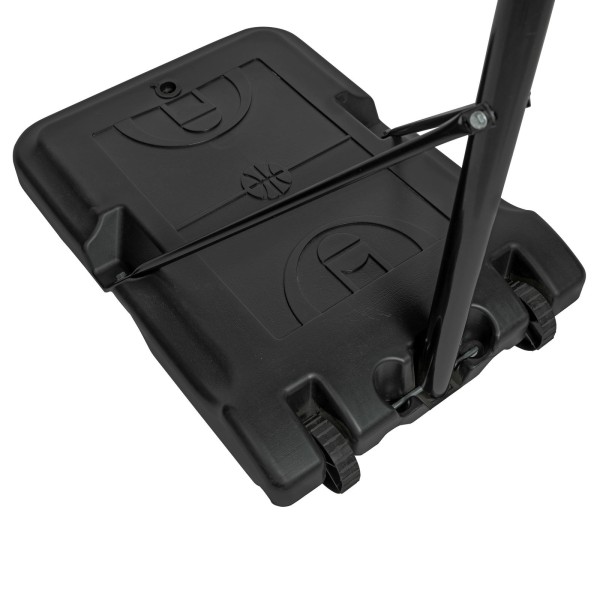 Баскетбольна стійка регульована VirtuFit 170–215 см з м'ячем та насосом