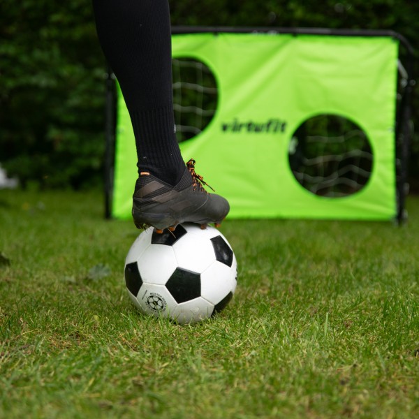 Футбольні ворота VirtuFit 215х150 см з цільовою сіткою