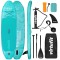 Надувна SUP-дошка VirtuFit Ocean 275 см, з аксесуарами, бірюзова
