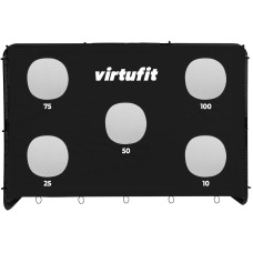 Футбольні ворота VirtuFit Pro 300x200 см з цільовою сіткою