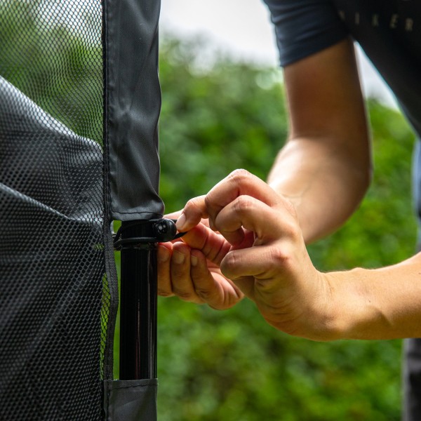 Футбольні ворота VirtuFit Pro 300x200 см з цільовою сіткою