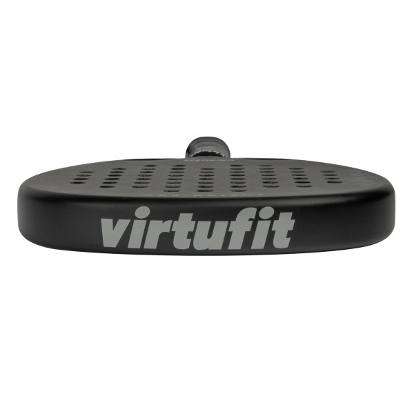 Ракетка для паделу VirtuFit Fusion Pro, чорно-срібна, просунутий рівень