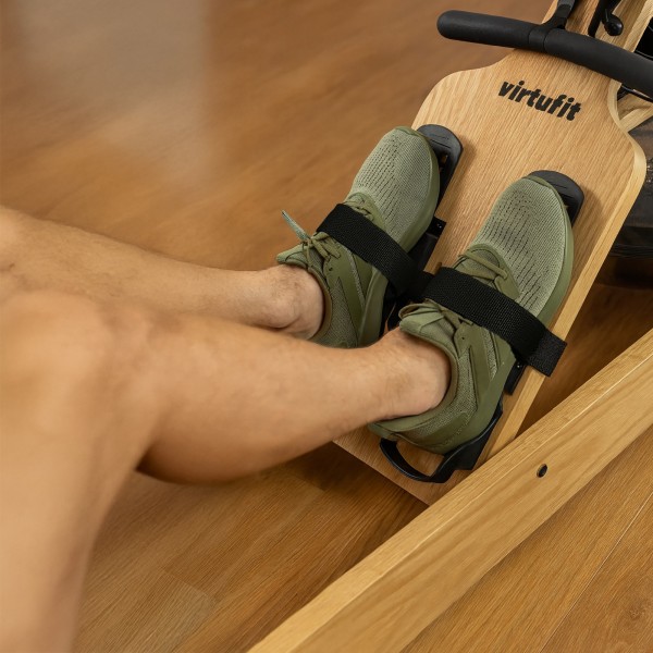 Гребний тренажер водяний VirtuFit Elite, дерево