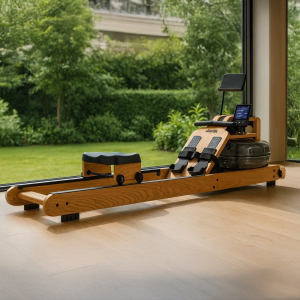 Гребний тренажер водяний VirtuFit Elite, дерево