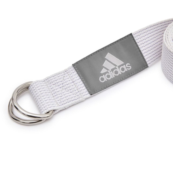 Ремінець для йоги 2,5м Adidas ADYG-20200CW білий