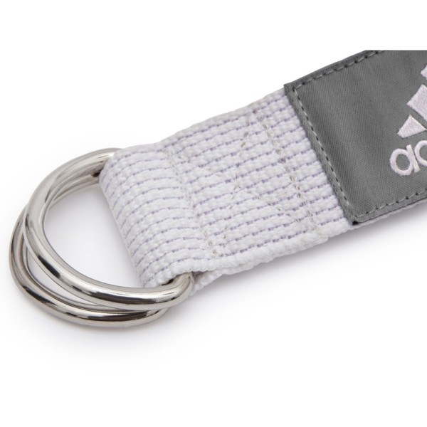 Ремінець для йоги 2,5м Adidas ADYG-20200CW білий