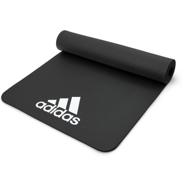 Килимок для фітнесу Adidas Fitness Mat сірий Уні 173 x 61 x 0.7 см