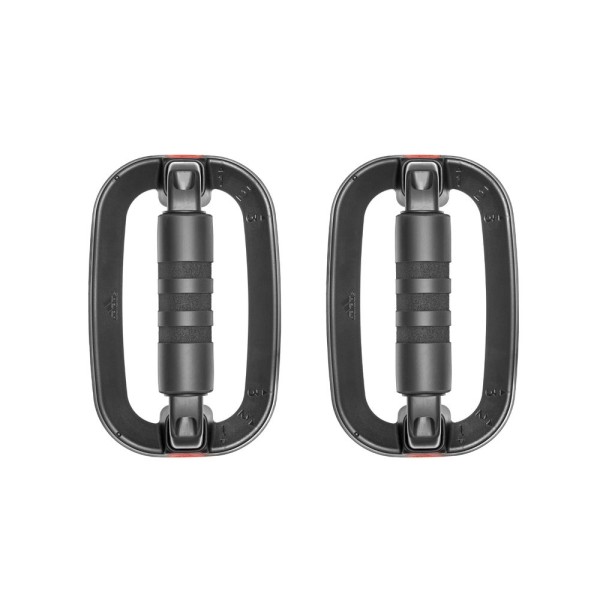 Упори для віджимання Adidas Performance Push Up Bars чорний, червоний Уні 20,7 x 13 x 11,7 см