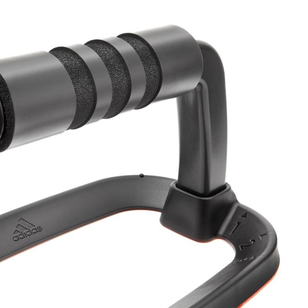 Упори для віджимання Adidas Performance Push Up Bars чорний, червоний Уні 20,7 x 13 x 11,7 см