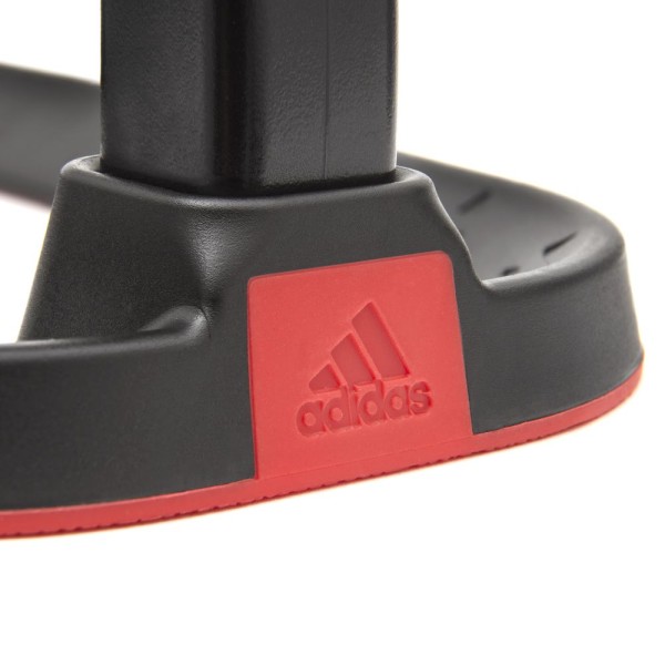 Упори для віджимання Adidas Performance Push Up Bars чорний, червоний Уні 20,7 x 13 x 11,7 см