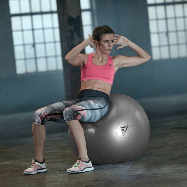 М’яч гімнастичний 75 см Adidas ADBL-13247GR сірий