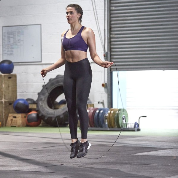 Скакалка Adidas Essential Skipping Rope чорний, червоний Уні 3 м