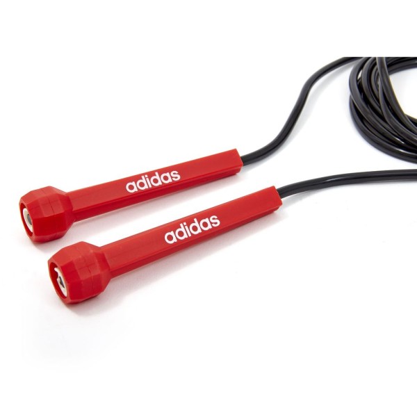 Скакалка Adidas Essential Skipping Rope чорний, червоний Уні 3 м