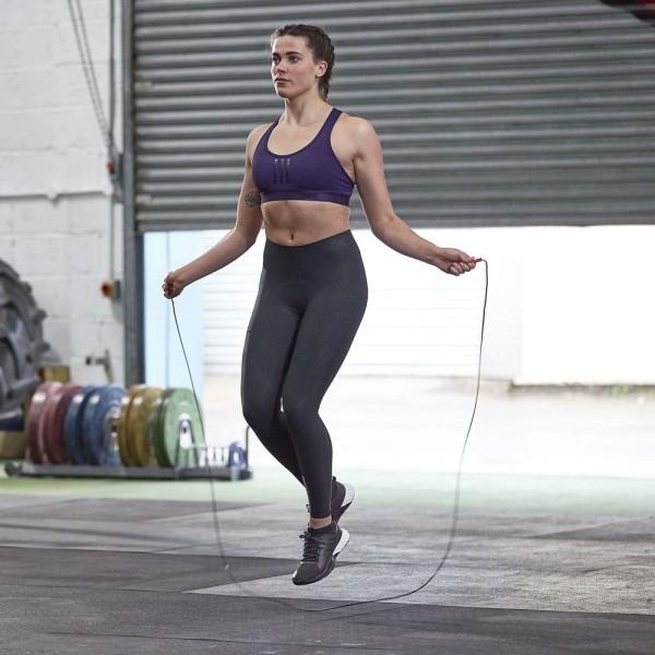 Скакалка Adidas Essential Skipping Rope чорний, червоний Уні 3 м