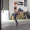 Скакалка Adidas Essential Skipping Rope чорний, червоний Уні 3 м