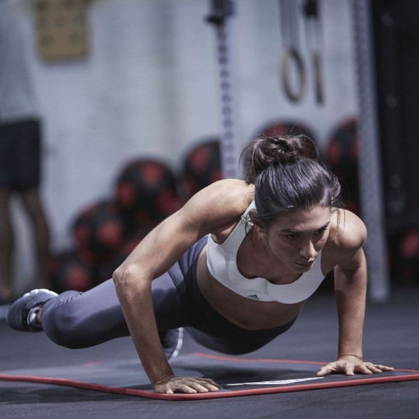 Килимок для тренуваннь Adidas Training Mat чорний Уні 183 х 61 х 1 см
