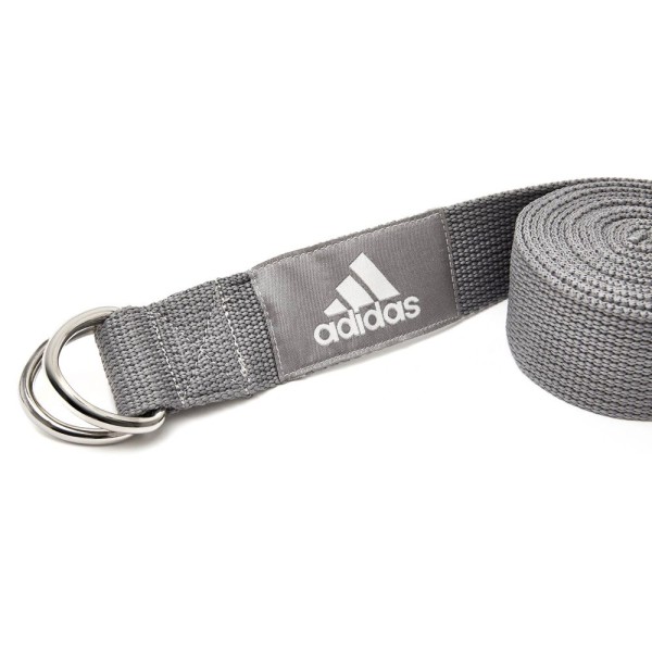 Ремінець для йоги 2,5м Adidas ADYG-20200GR сірий