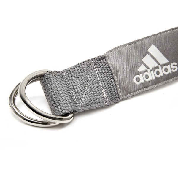 Ремінець для йоги 2,5м Adidas ADYG-20200GR сірий