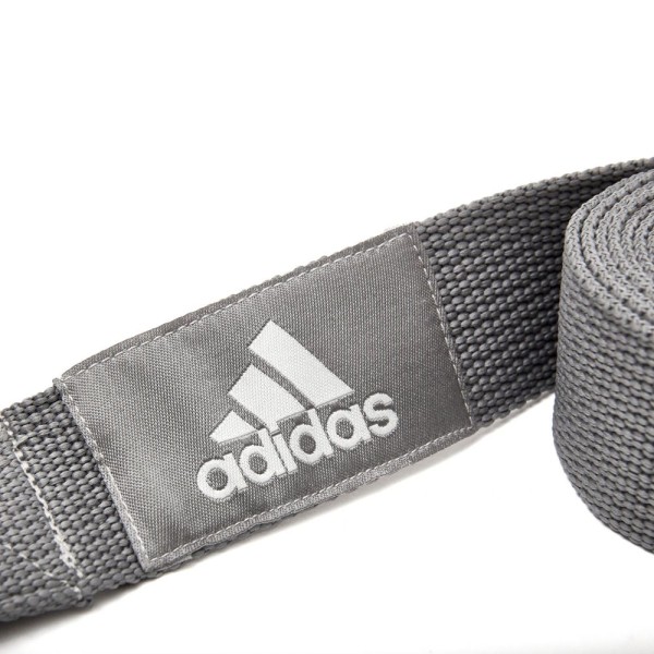 Ремінець для йоги 2,5м Adidas ADYG-20200GR сірий