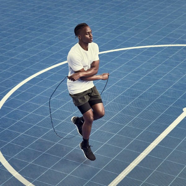 Скакалка Adidas Essential Skipping Rope сірий Уні 2,8 м
