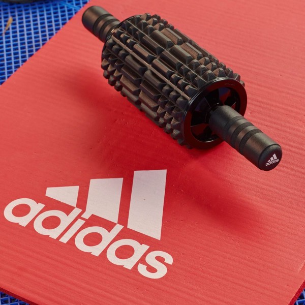 Ролик для фітнесу Adidas Foam Ab Roller чорний Уні 44 x 12,8 x 12,8 см