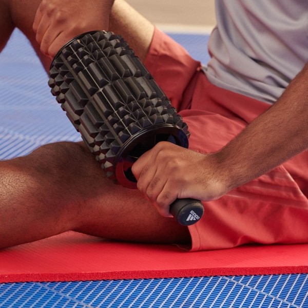 Ролик для фітнесу Adidas Foam Ab Roller чорний Уні 44 x 12,8 x 12,8 см