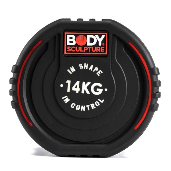 Гантель покрита ТПУ Body Sculpture BW 133 14кг