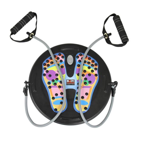 Твістер балансувальна платформа 3в1 з фітнес-гумою Body Sculpture BB 958